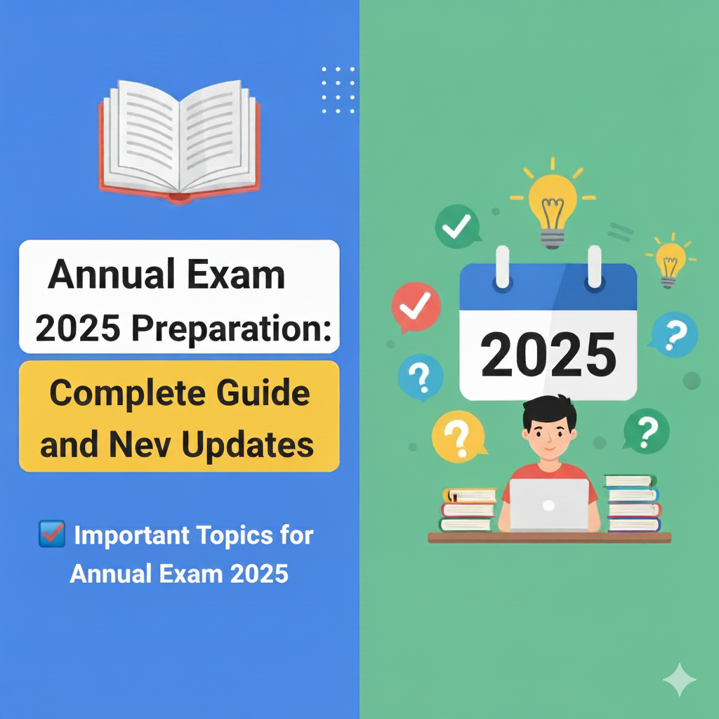 वार्षिक परीक्षा 2025 की तैयारी: पूरी गाइड, टॉप टॉपिक्स और नवीनतम अपडेट